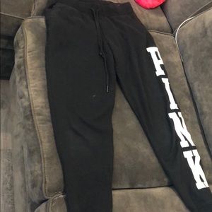 Pink brand sweats worn once